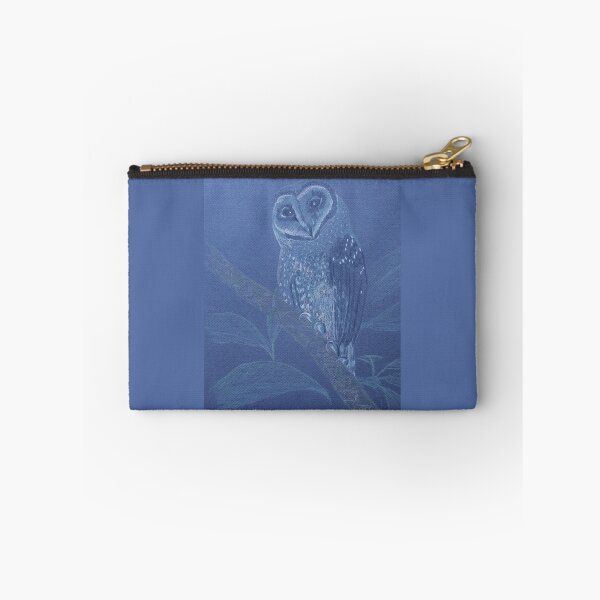 Item preview, Australian Sooty Owl, colour pencil art designed and sold by Marta Lett.