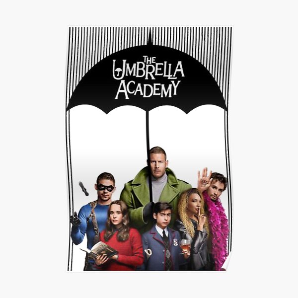 THE UMBRELLA ACADEMY MERCH Poster