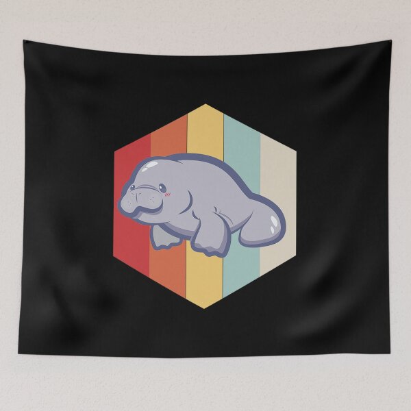 Item preview, Manatee Retro Vintage Save The Floaty Potatoes design Gift designed and sold by Whynot123.