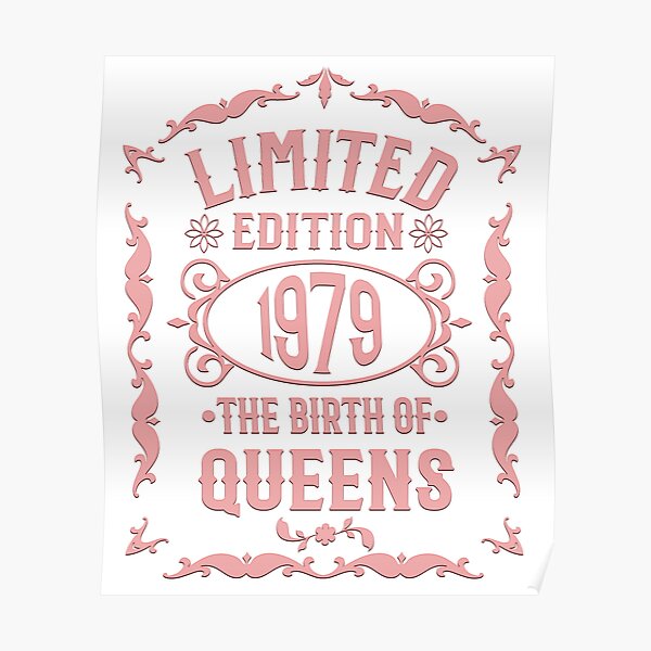 40th Birthday Queen Posters Redbubble
