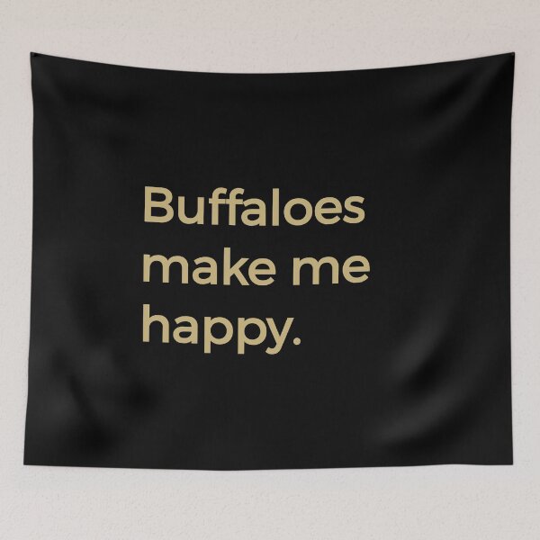 Item preview, Buffaloes Make Me Happy Bison Bull Buffalo Love Gold designed and sold by KNUXX Shop.