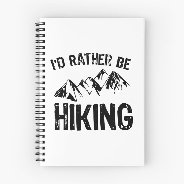 Item preview, Hiker Design: I'd Rather Be Hiking designed and sold by EstelleStar.