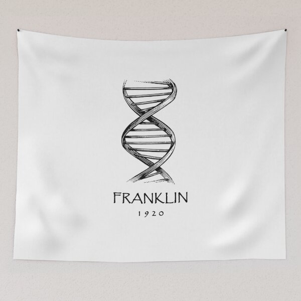 Item preview, Franklin, born 1920 - DNA Double Helix designed and sold by Delta12Designs.