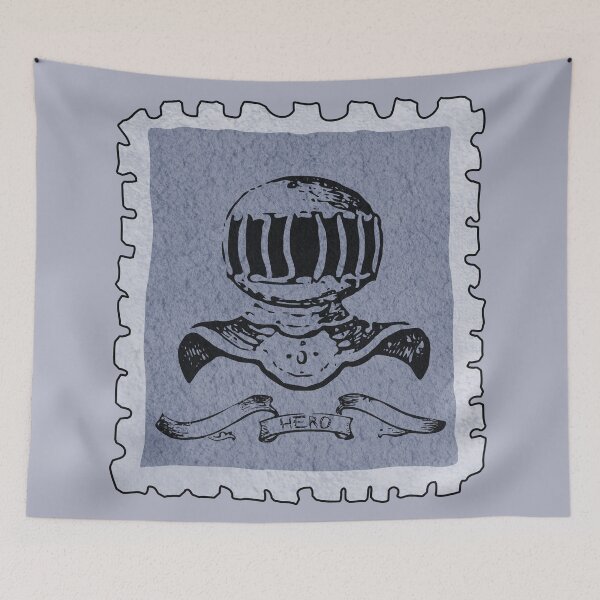 Item preview, Hero Stamp designed and sold by MrTeeTime.