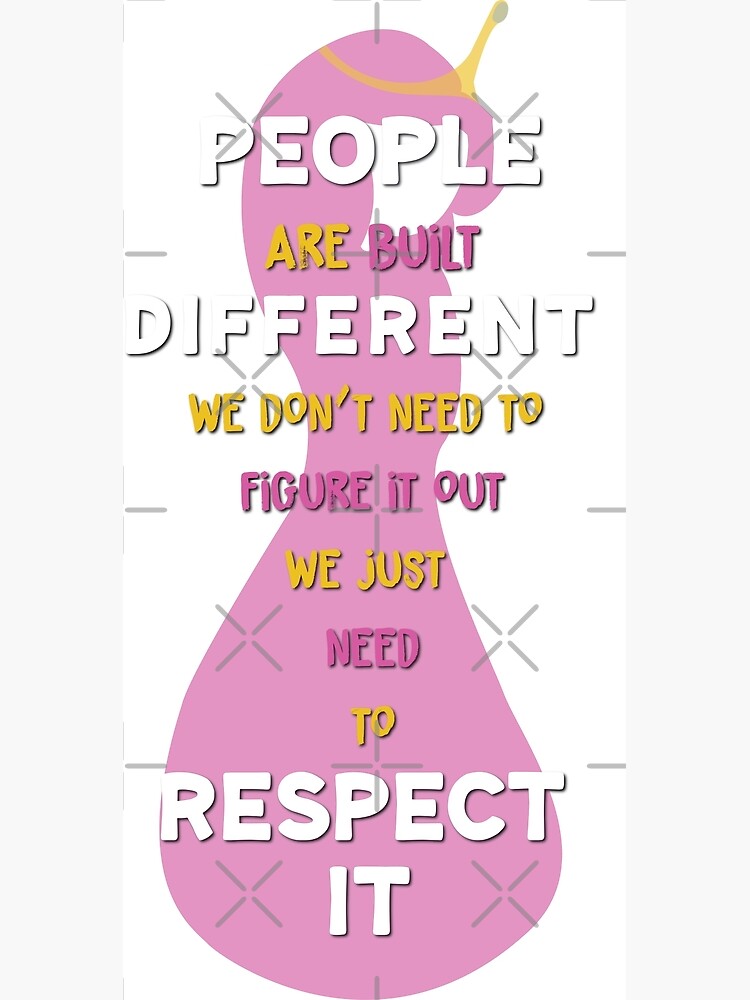 Discover Princess Bubblegum Quote Premium Matte Vertical Poster