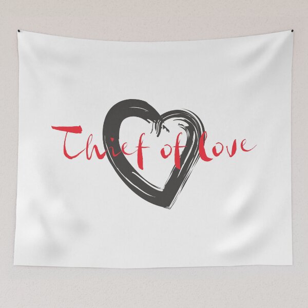Item preview, THIEF OF LOVE (horizontal) designed and sold by UtopicSlaps.
