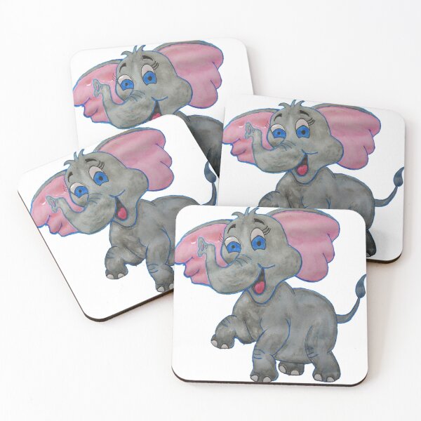 Item preview, The Happy Elephant designed and sold by ABY-Creative.