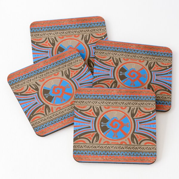 Item preview, Colorful Hunab Ku Mayan symbol #4 designed and sold by Nartissima.