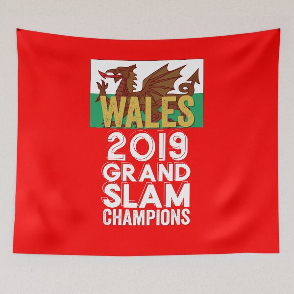 Item preview, Wales WRU 2019 Rugby grand slam champion designed and sold by PincGeneral.