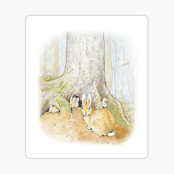 Item preview, Rabbit kittens and their Mother by Beatrix Potter designed and sold by Vintage Designs +.