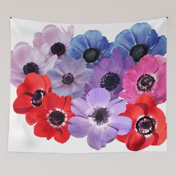 Artikelvorschau, Anemonenblume entworfen und verkauft von GL Digital Artwork .