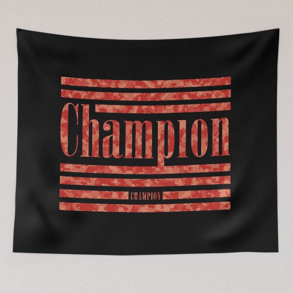 Item preview, Champion flag designed and sold by MrTeeTime.