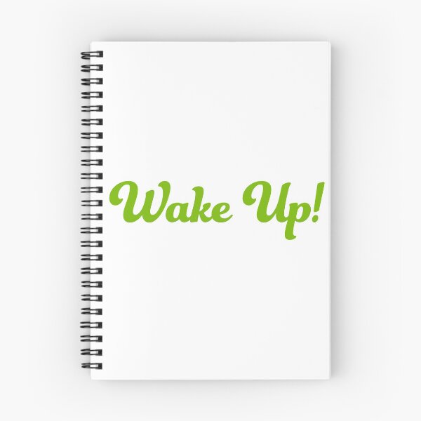 Item preview, WAKE UP designed and sold by UtopicSlaps.