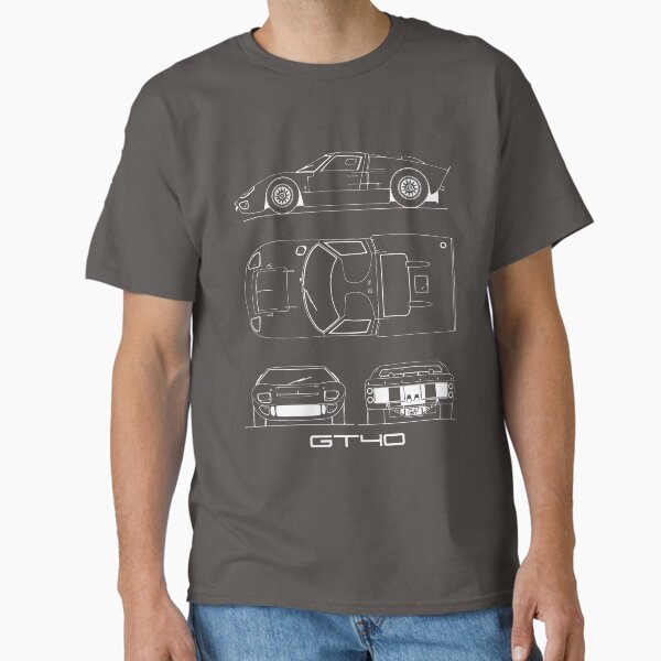 Item preview, The GT40 Blueprint designed and sold by rogue-design.