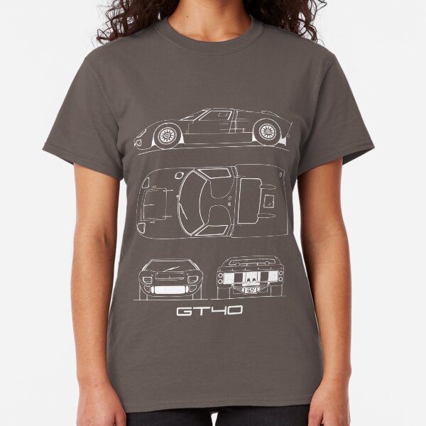 The GT40 Blueprint Classic T-Shirt