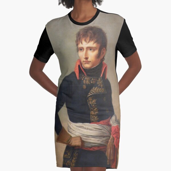 Young Napoleon Bonaparte Graphic T-Shirt Dress