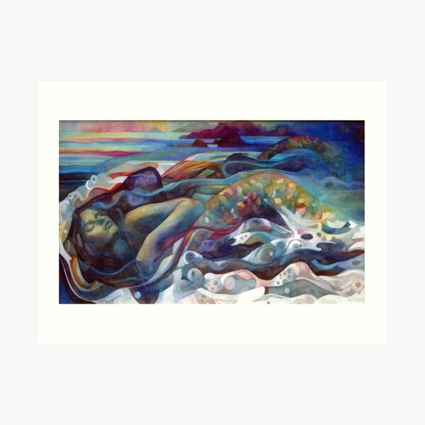 mermaid Art Print