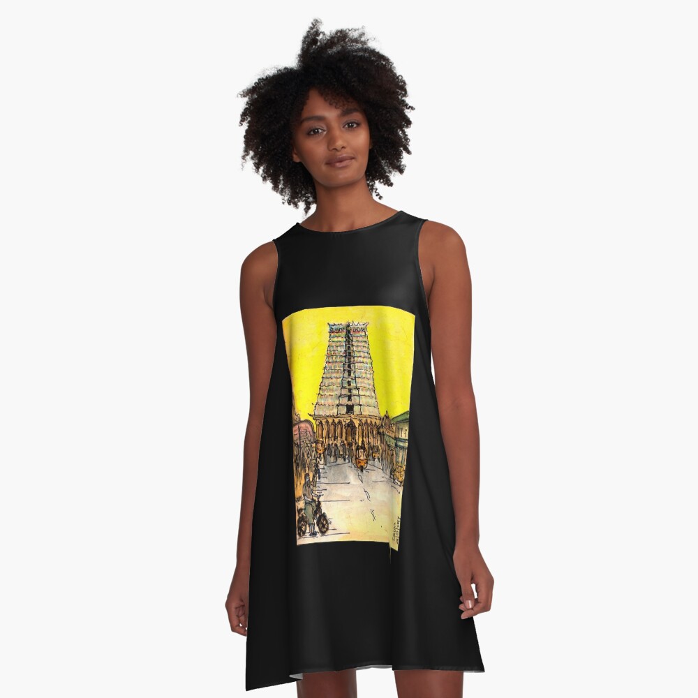 Item preview, A-Line Dress designed and sold by sohomdeep.