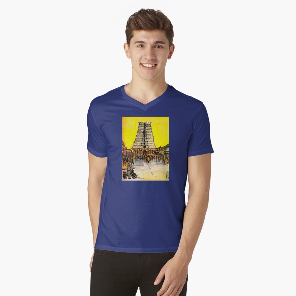 Item preview, V-Neck T-Shirt designed and sold by sohomdeep.