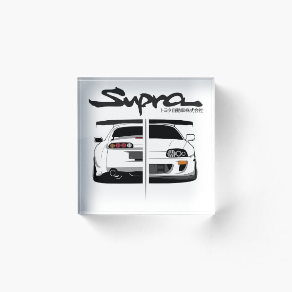 Toyota Supra MK IV - CarCorner Acrylic Block