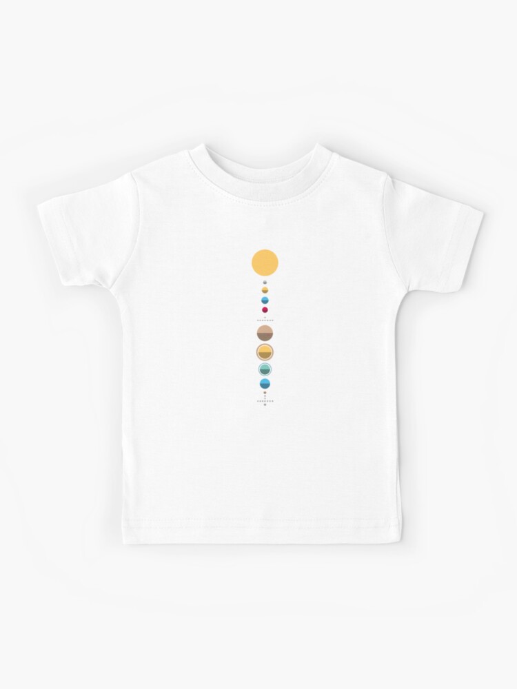 T-shirt enfant for Sale avec l'œuvre « Les planètes de notre