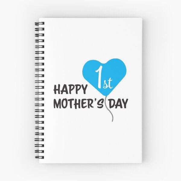 Item preview, Happy First Mother's day Blue Balloon designed and sold by sigdesign.