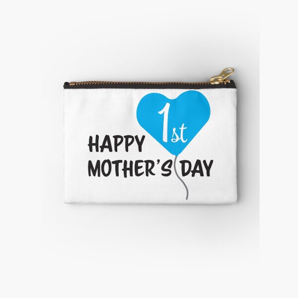 Item preview, Happy First Mother's day Blue Balloon designed and sold by sigdesign.