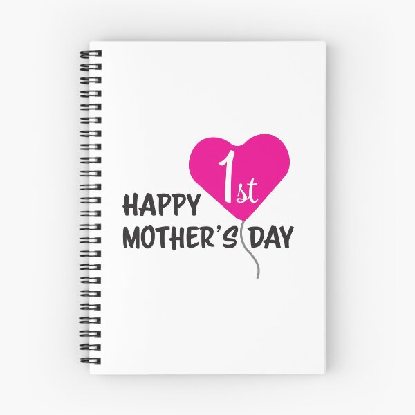 Item preview, Happy First Mother's day Pink Balloon designed and sold by sigdesign.