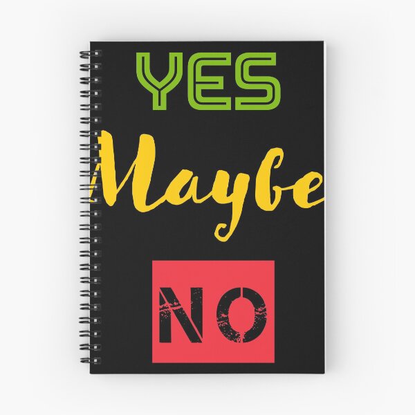 Item preview, YEAH MAYBE NO designed and sold by UtopicSlaps.