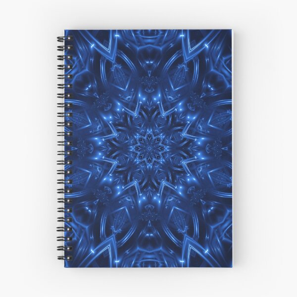 Item preview, Electric Blue Fractal Kaleidoscope  designed and sold by Kitty Bitty.