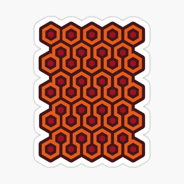 Overlook Hotel Carpet (The Shining) Sticker