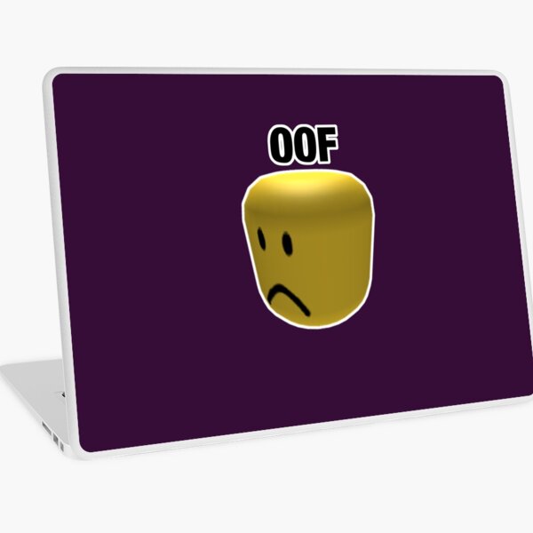 Roblox Death Laptop Skins Redbubble - roblox oof horn roblox zombie free