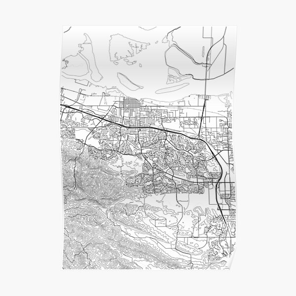 Antioch map poster print wall art, California gift printable, Home and Nursery, Modern map decor for office, Map Art, Map Gifts Poster