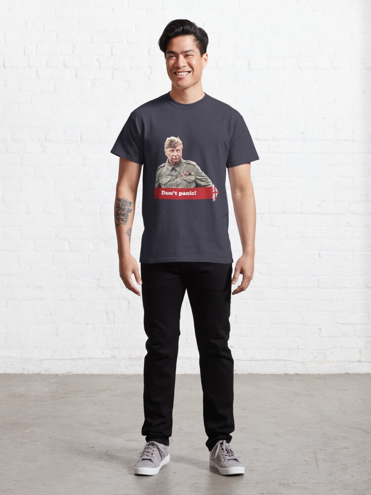 Alternate view of Dad’s Army - Don't Panic Classic T-Shirt