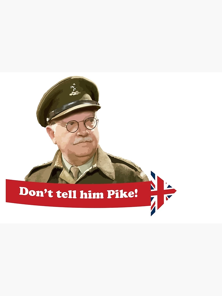 Don't Tell Him Pike - Dad's Army A-Line Dress for Sale by