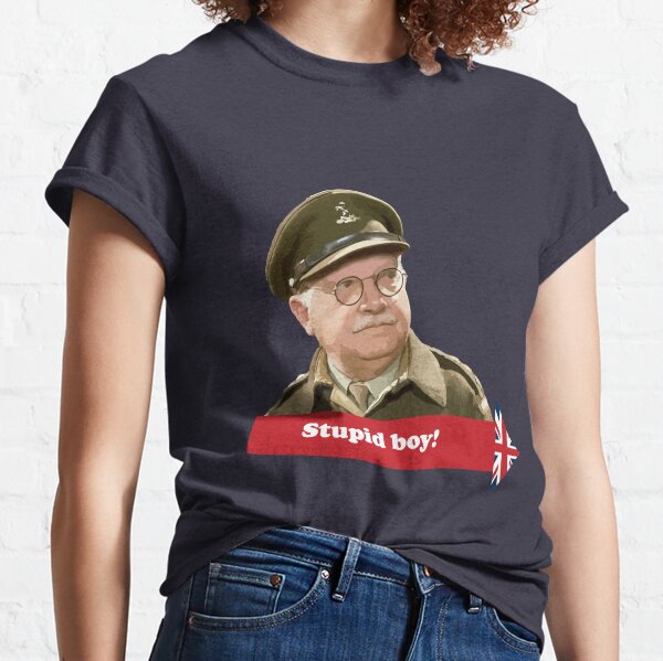 Dad’s Army - Stupid Boy! Classic T-Shirt
