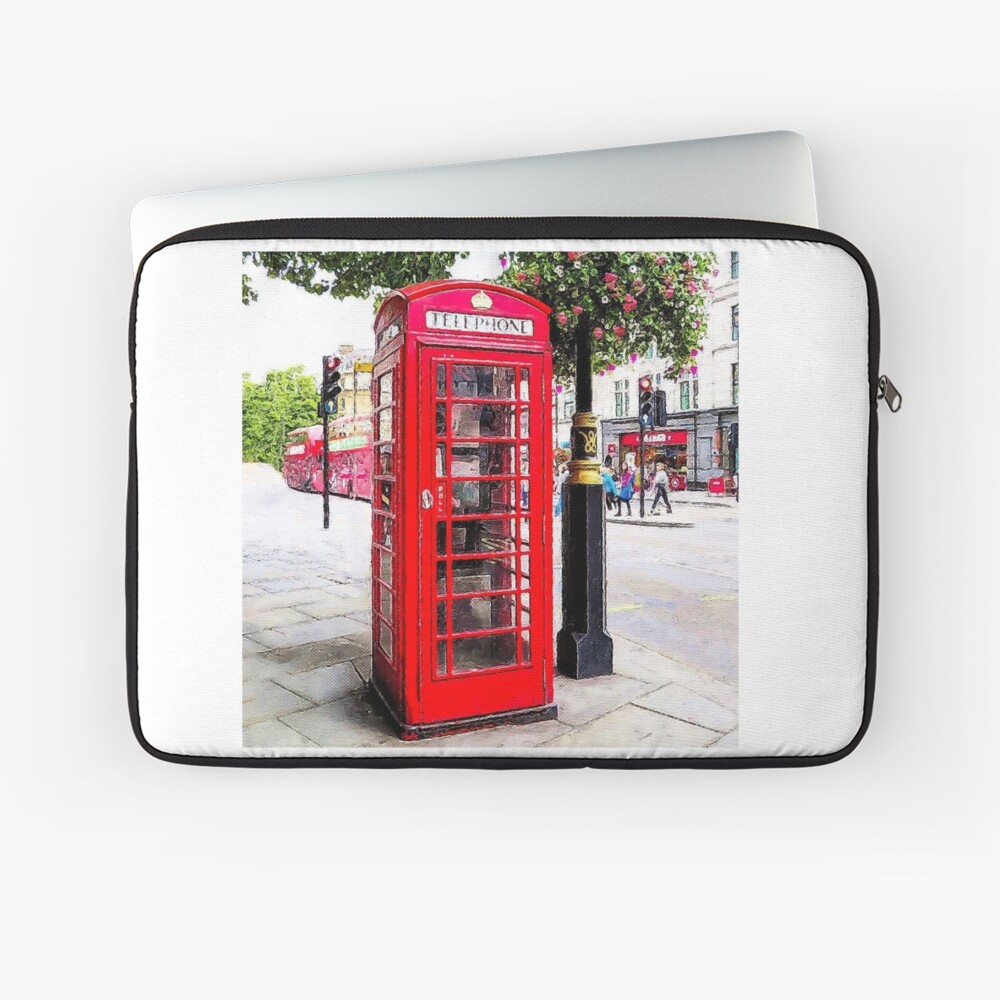 London Red Phone Booth Box  Tote Bag for Sale by CroDesign