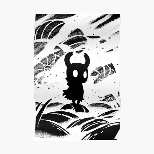Hollow Knight Inspired Painting - Poster
