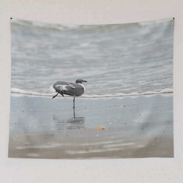 Item preview, Stretching gull designed and sold by KensLensDesigns.