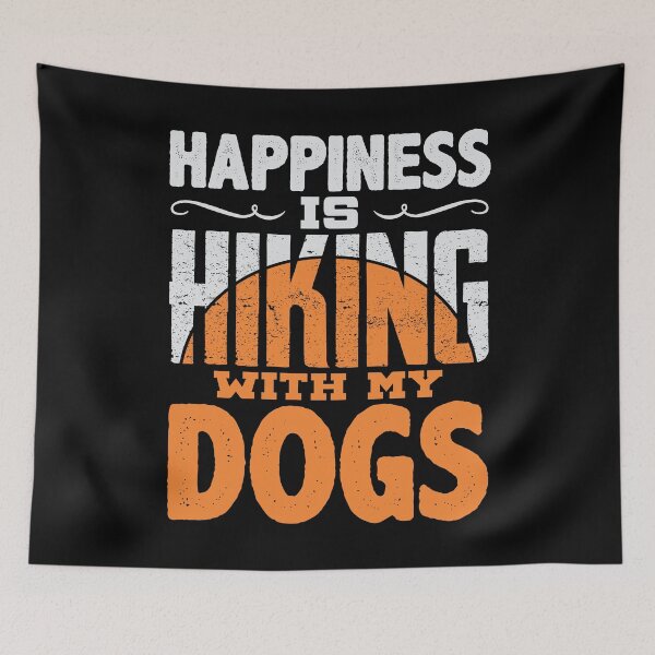 Item preview, Hiking with my dogs! designed and sold by VisionairsClub.