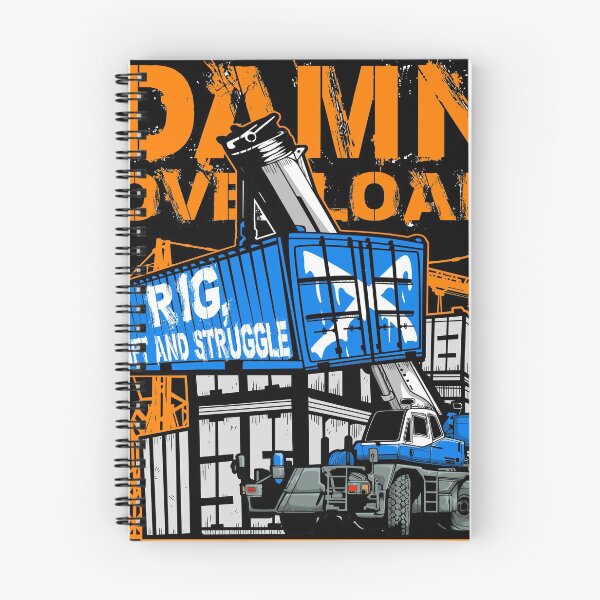 Item preview, Mobile Crane Rig Lift and Struggle designed and sold by damnoverload.