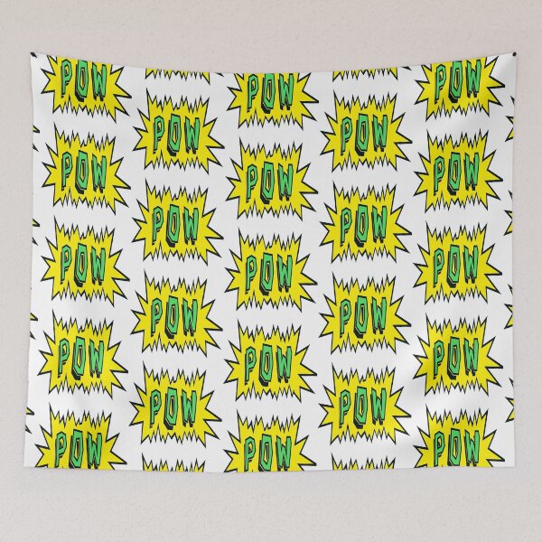 Item preview, POW - Superhero Comic Books designed and sold by SerpentSkyArts.