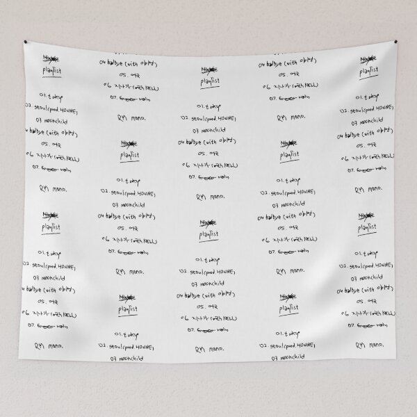Item preview, RM: mono setlist - HI-RESOLUTION designed and sold by YOSHFRIDAYS.