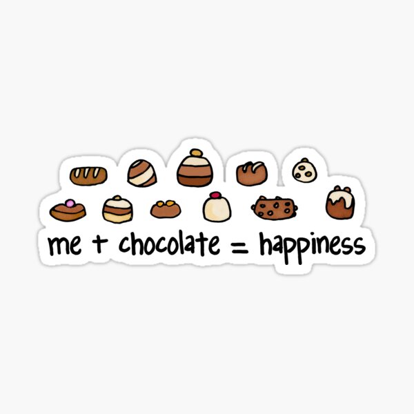 Chocolate Sticker