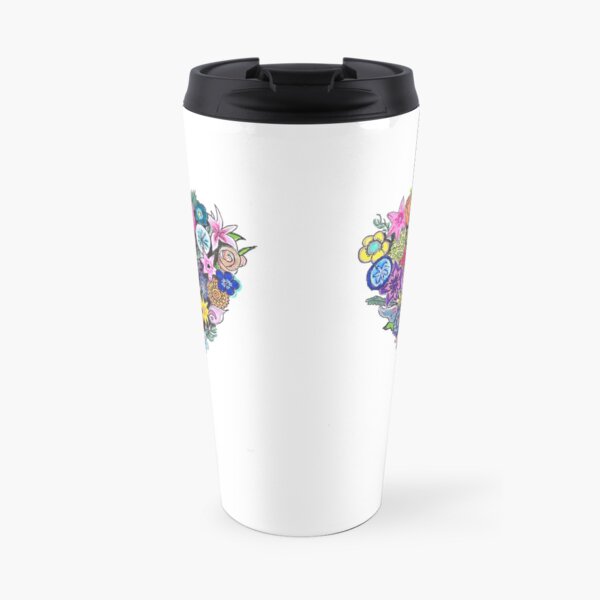 Say it with flowers Travel Mug