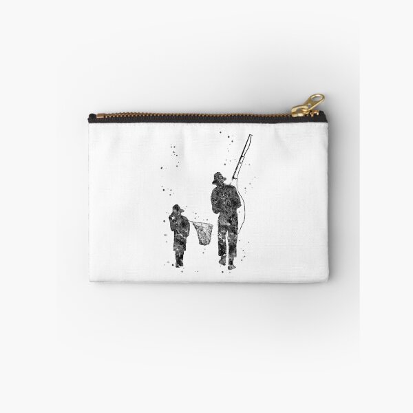 Item preview, Father with sons fishing designed and sold by Rosaliartbook.