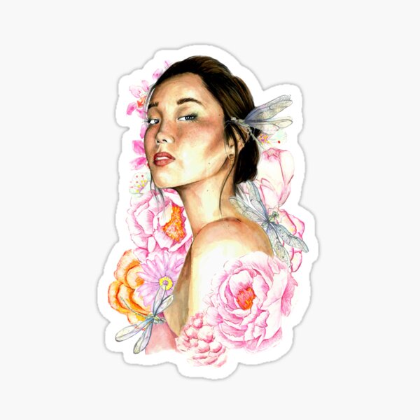ASIAN WOMEN 2 Pegatina