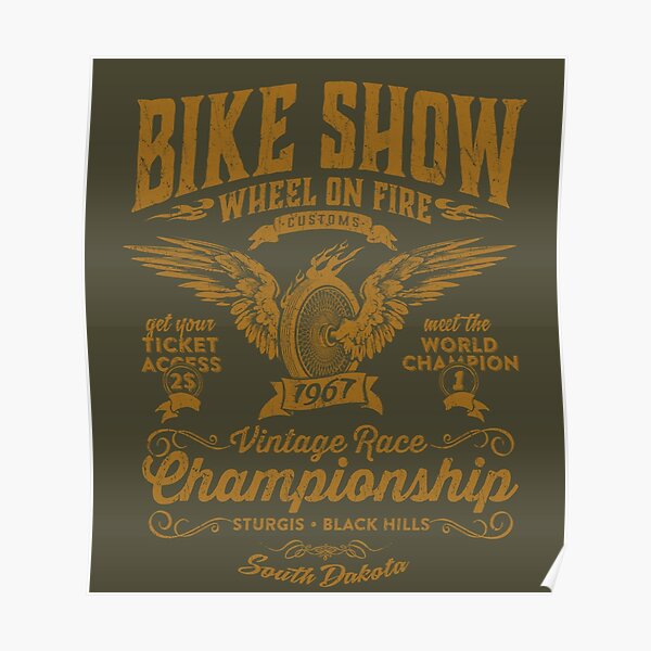 Bike Show Poster
