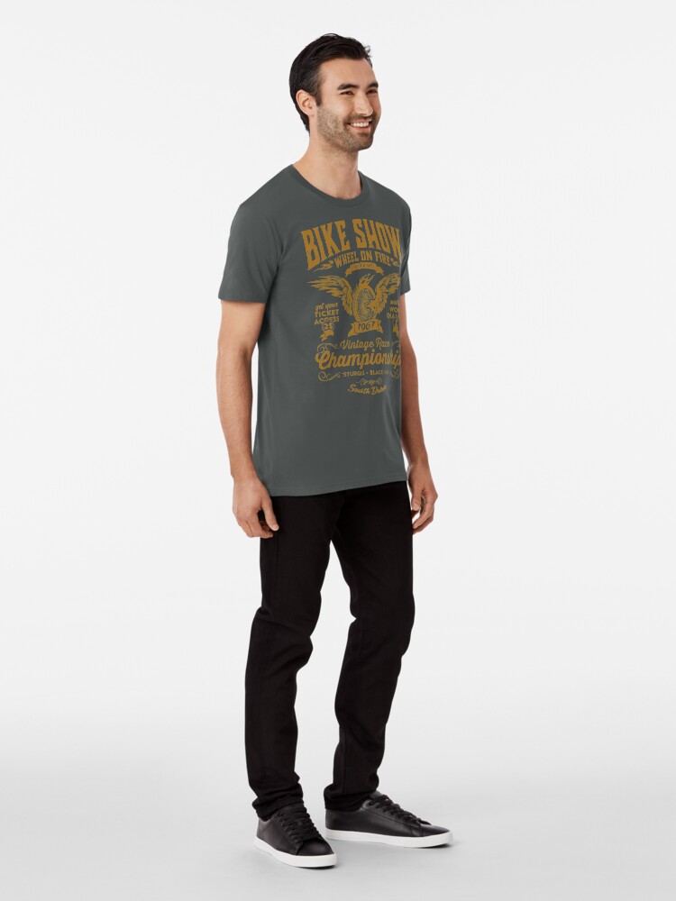 T-shirt premium ''Bike Show' : autre vue