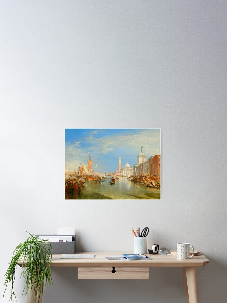 J M W Turner The Grand Canal Venice Wall Art Poster Print